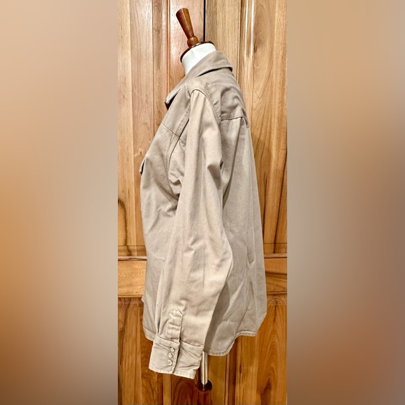 Walls - Thick Canvas Western-Cut Snap-Down Jac-Shirt, EUC 16 1/2 X-Long - Picture 5 of 13